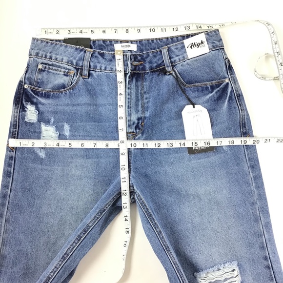 Kenzie High Rise Relaxed Crop Jeans Size 8/29 - Picture 8 of 8